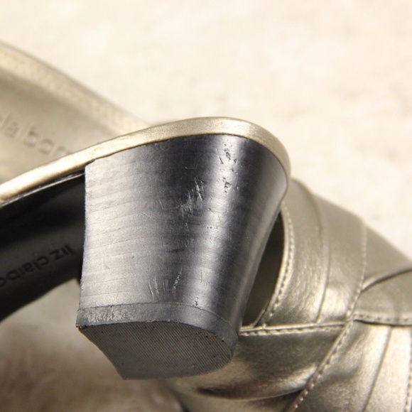 Liz Claiborne Twilight Open Toe Slip On Shoes 6 - Picture 7 of 8